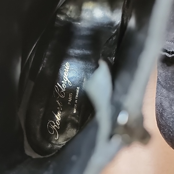 Robert Clergerie Suede cut out boots - Picture 7 of 8